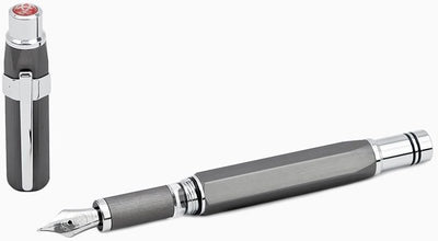 Twsbi Precision Gun Metal, Füllfederhalter EF (ExtraFine), EF (ExtraFine)