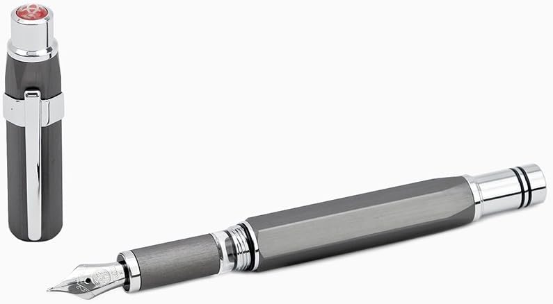 Twsbi Precision Gun Metal, Füllfederhalter EF (ExtraFine), EF (ExtraFine)