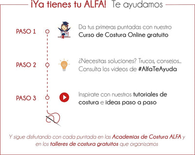 Maquina Coser Alfa Style40 Lila