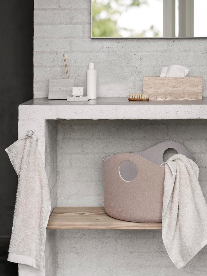 blomus Kosmetiktuchbox -WILO- aus Holz, Box für Kosmetik- & Taschentücher, Tücherbox nachfüllbar, Ta