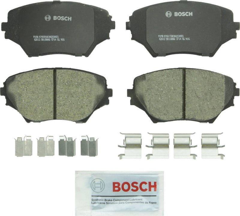 BOSCH BC862 QuietCast Premium-Keramik-Scheibenbremsbelagsatz, kompatibel mit ausgewählten Toyota RAV