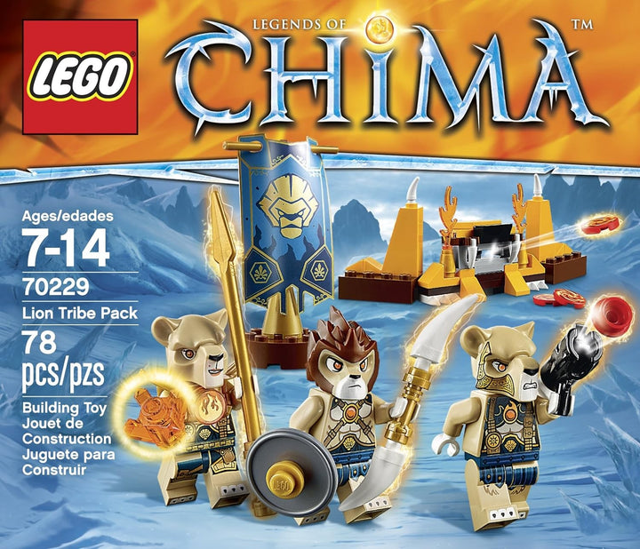LEGO Chima 70229 Lion Tribe Pack by LEGO