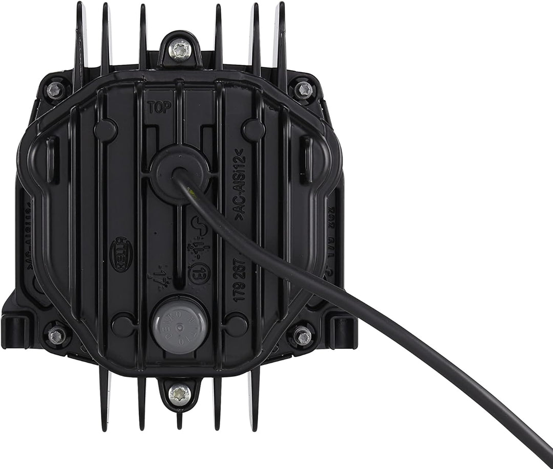 HELLA - LED/DE-Hauptscheinwerfer - 90mm Performance Bi-LED L70 - 12V - Einbau - Stecker: AMP - recht