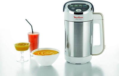 Moulinex Easy Soup Standmixer mit 5 automatischen Programmen, doppelwandig, Fassungsvermögen 1,2 l,