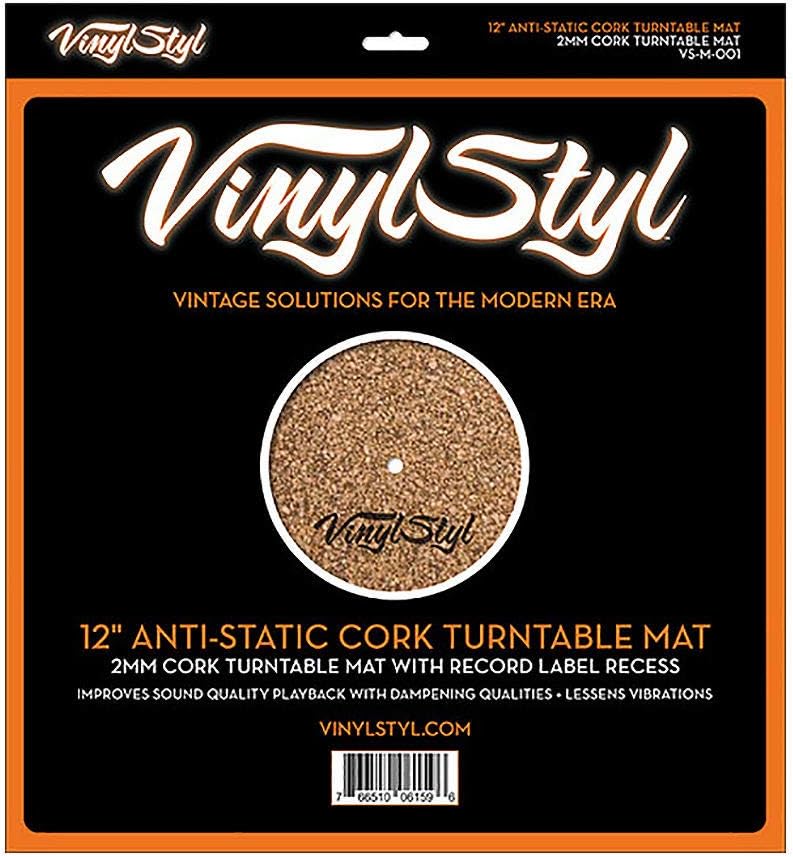 Vinyl Styl™ Antistatische Matte für Plattenspieler, 30,5 cm (12 Zoll)