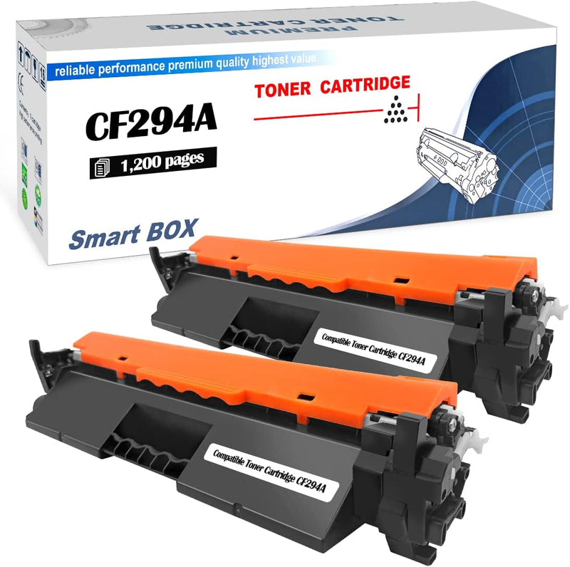 2 Packungen Kompatible 94A CF294A Tonerkartuschen 1200 Seiten für HP Laserjet Pro MFP M148 M148dw M1