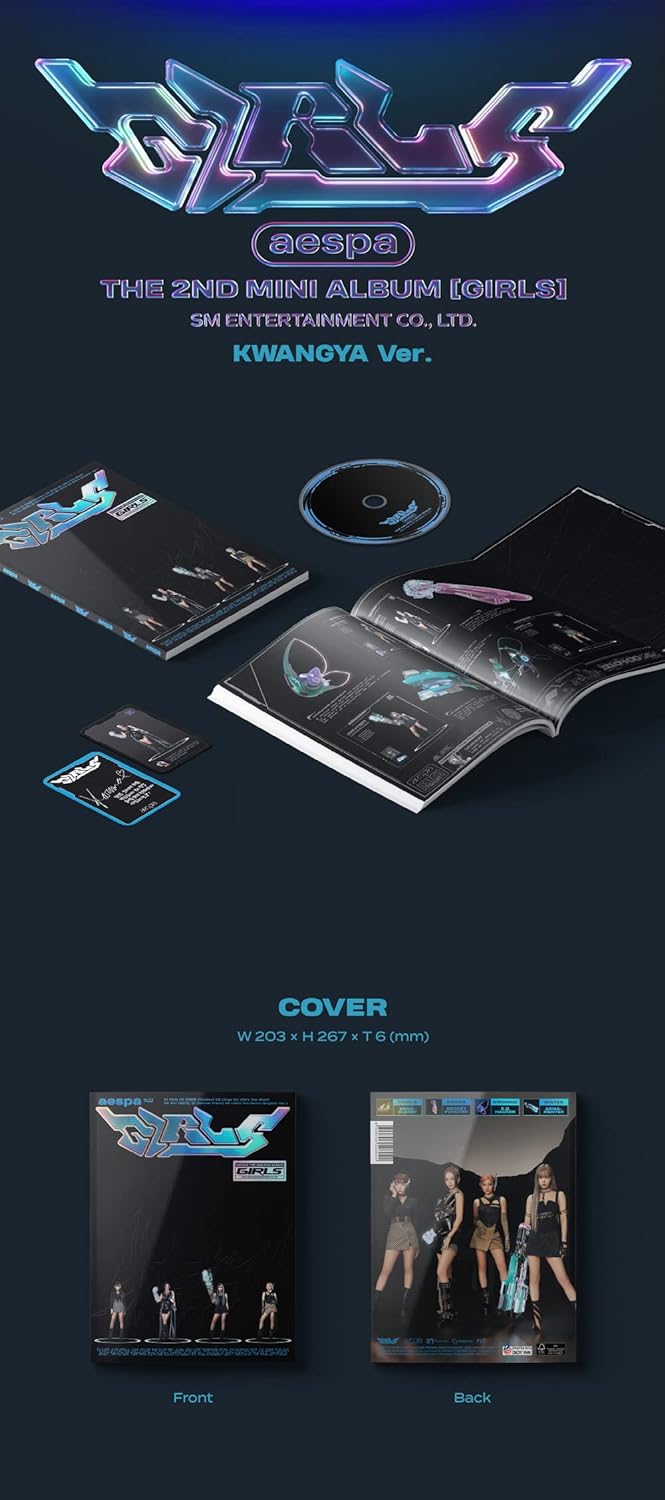 aespa – Girls [KWANGYA ver.] 2nd Mini-Album + Folded Poster