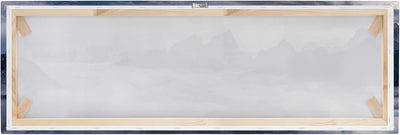 Leinwandbild - Wolkenmeer im Himalaya Panorama Bild auf Leinwand 30x90 cm 30cm x 90cm, 30cm x 90cm