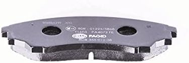 HELLA PAGID 8DB 355 012-381 Bremsbelagsatz - T1603 - Dicke/Stärke: 16.9mm - Bremssystem: Tokico - mi