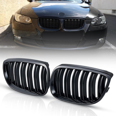 E92 Nieren Kühlergrill Schwarz Passend für BMW E92 pre-facelift (2006-2009) 3er [2-door] coupe E93 p