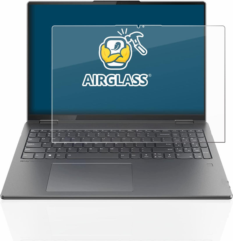 BROTECT Panzerglasfolie für Lenovo Yoga 7i Gen 7 16" Schutzglas Schutzfolie [Extrem Kratzfest 9H, An