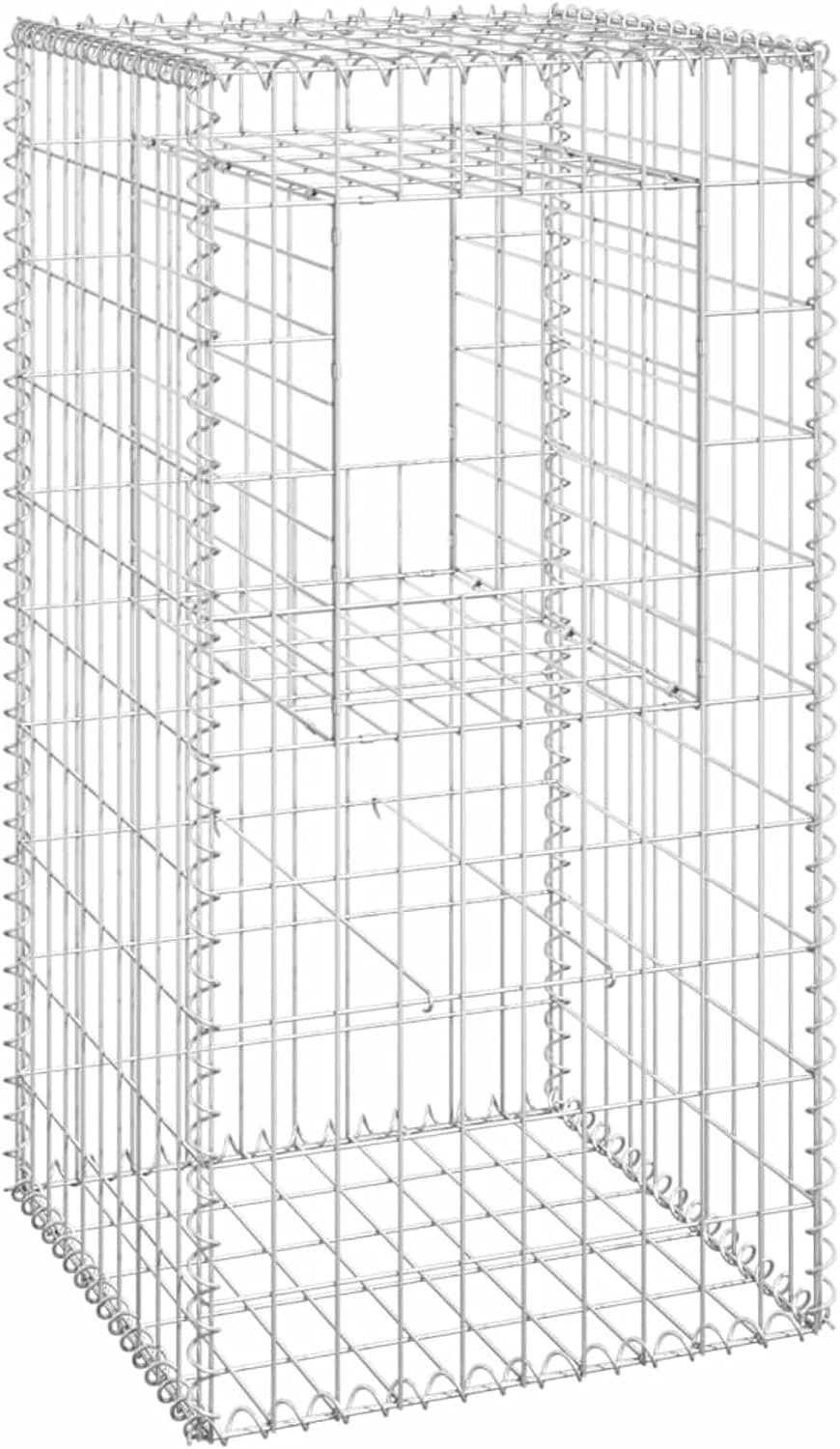 Tidyard Gabionensäule Gabionen Gabione Säule Säulen Steingabionen Steinkorb Drahtkorb Gabionenkorb T