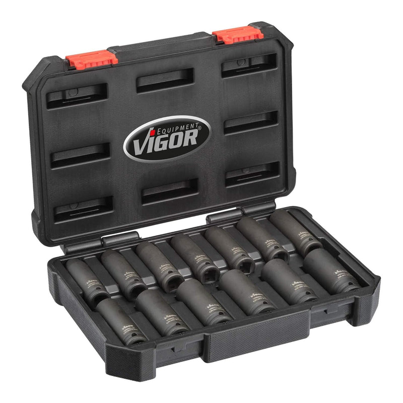Vigor Vigor_V5550L Schlag-Steckschlüssel-Sortiment