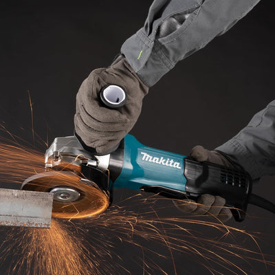 Makita GA5094 Winkelschleifer 125 mm, 1900 W, mit Bremse und Paddelschalter