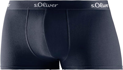 s.Oliver Herren Boxershorts (3er Pack) L Blau Sortiert, L Blau Sortiert