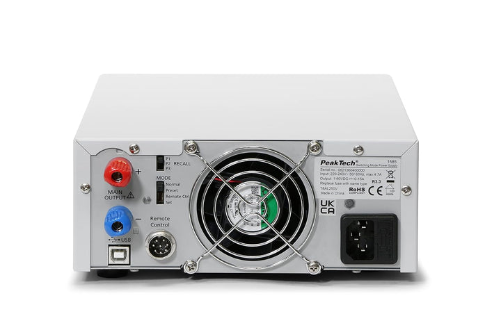 DC P 1585 Schaltnetzgerät ~ 1-60V / 0-15A ~ programmierbar mit USB-Schnittstelle