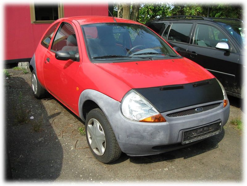 AB-00064 AUTO-BRA kompatibel mit Ford KA Bj. 1996-2008 Haubenbra Steinschlagschutz Tuning Bonnet Bra