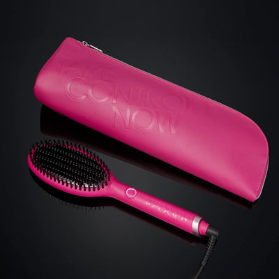 ghd Glide – Breast Cancer Now Charity Edition – Orchid Pink Smoothing Hot Brush