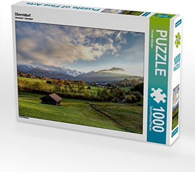 CALVENDO Puzzle Oberstdorf 1000 Teile Lege-Grösse 64 x 48 cm Foto-Puzzle Bild von TomKli, 1000 Teile