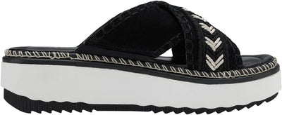 Tamaris Damen Pantolette 1-1-27216-20 weit 36 EU Schwarz, 36 EU Schwarz