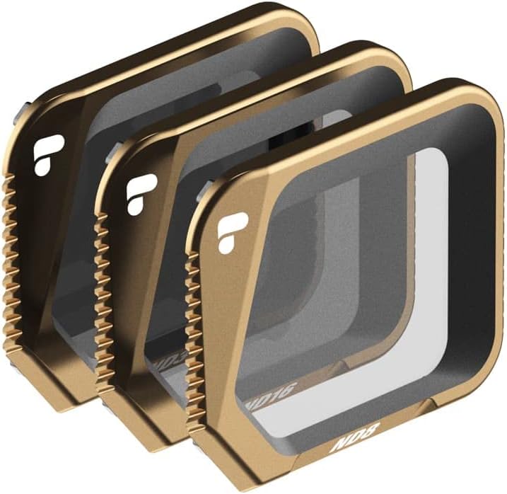 PolarPro - DJI Mavic 3 - Classic - Shutter - ND8 + ND16 + ND32 (3er-Pack) - Leichtgewicht - Gimbal-O