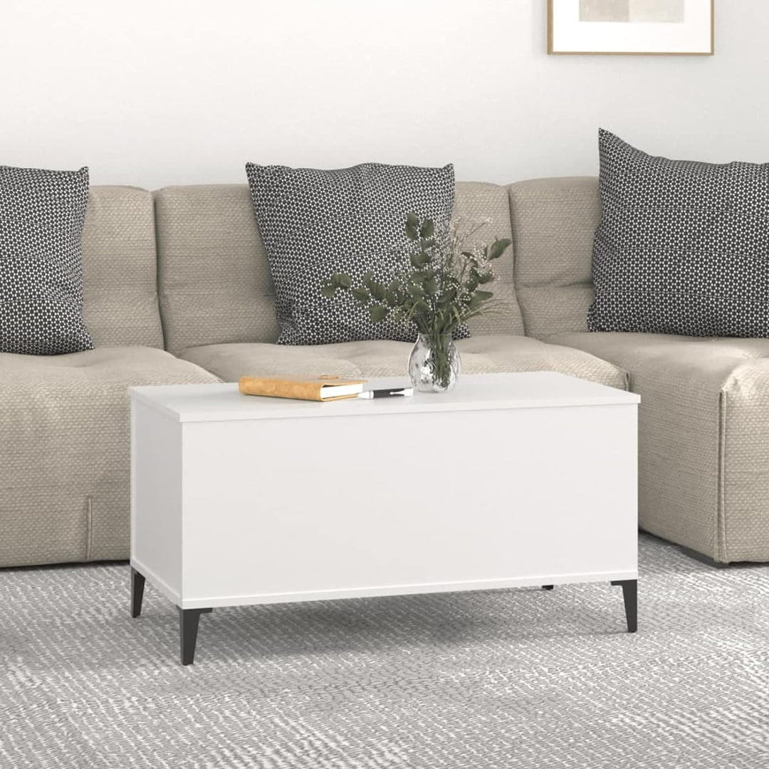 Tidyard Couchtisch Kaffeetisch mit Höhenverstellbar Wohnzimmertisch mit Ablagefach Sofatisch Beistel