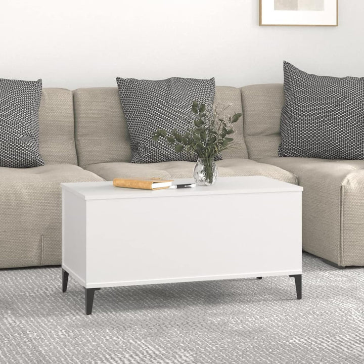 Tidyard Couchtisch Kaffeetisch mit Höhenverstellbar Wohnzimmertisch mit Ablagefach Sofatisch Beistel