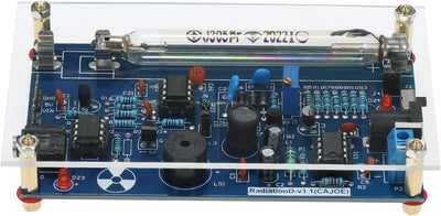 Shkalacar DIY Miller Tube Zusammengebautes Strahlungsdetektorsystem, Tube Nuclear Radiation Detector