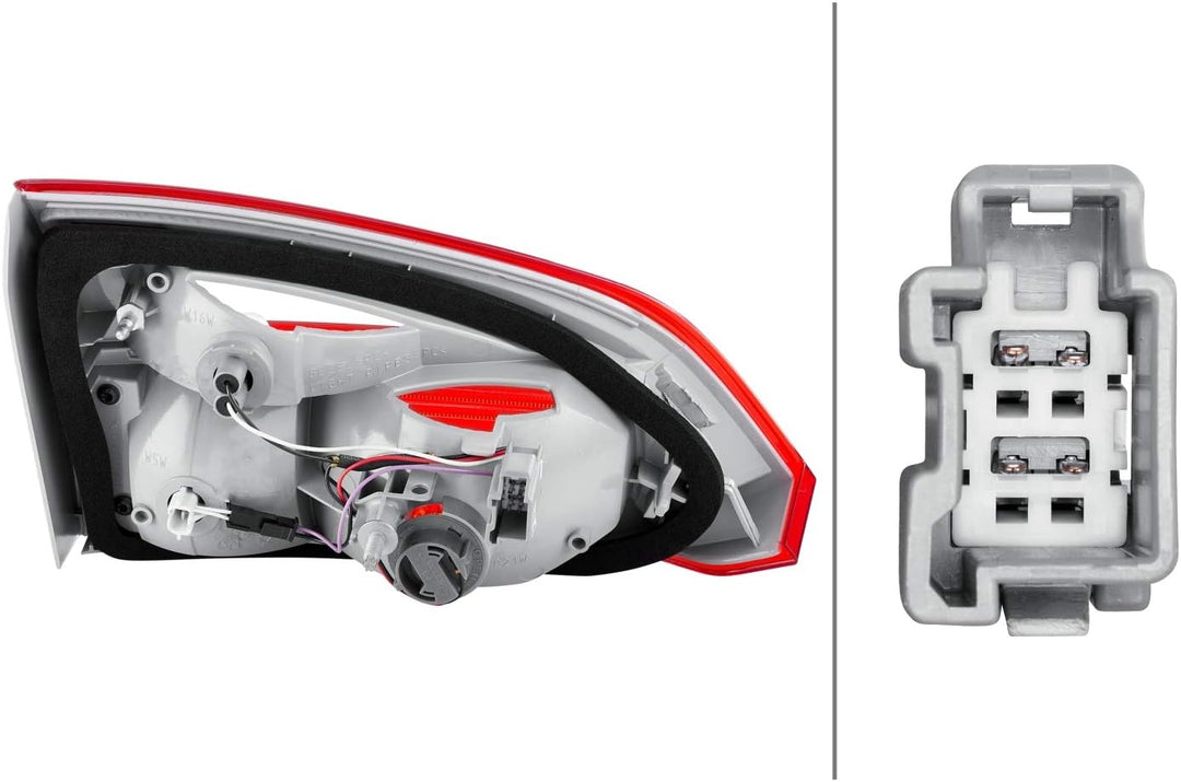 HELLA 2TP 354 995-141 Heckleuchte - LED - innerer Teil - rechts - für u.a. Ford Focus III Turnier Re