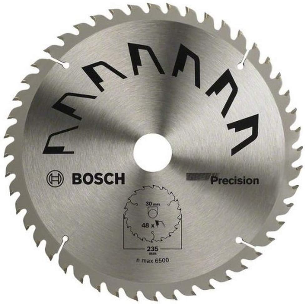 Bosch 2609256877 DIY Kreissägeblatt Precision 235 x 2 x 30/25,Z48, Z48