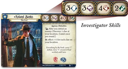 Fantasy Flight Games , Arkham Horror The Card Game: Revised Core Set, Card Game, Ages 14+, 1 to 4 Pl