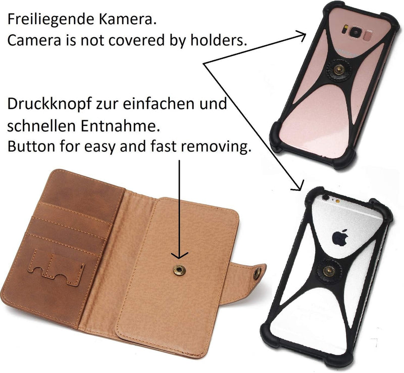 K-S-Trade Für Fairphone 4 Hülle Handyhülle + Kopfhörer Für Fairphone 4 Schutz Hülle Walletcase Books