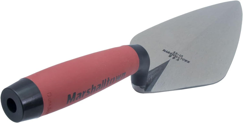 Marshalltown Maurerkelle, Putzkelle London Style mit ergonomischem Durasoft Griff, aus Carbonstahl,