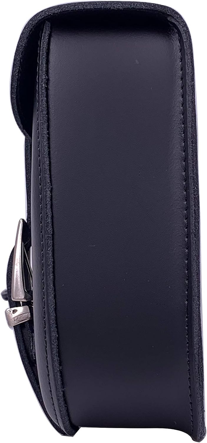 Iguana Custom - Lederschwinge Satteltasche - Speziell für die Linke Seite der Harley Davidson Sports