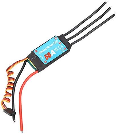 VGEBY ESC Brushless Two-Way Brushless ESC Elektronischer Geschwindigkeitsregler für RC Car Ship Unte
