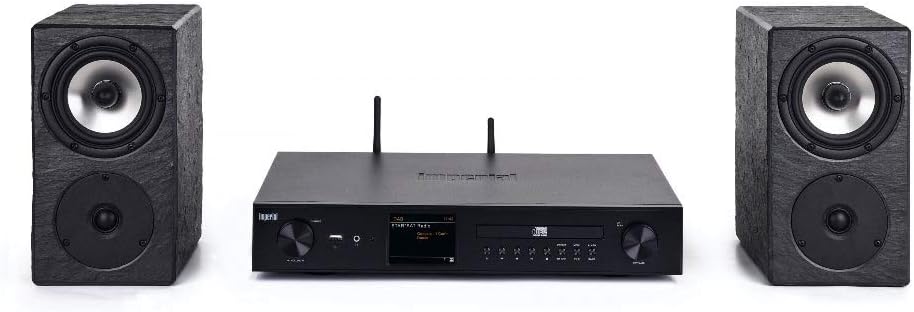 Imperial DABMAN i550 CD HiFi-Verst?rker Internetradio (DAB+/DAB/UKW/WLAN, Bluetooth, Streaming Diens
