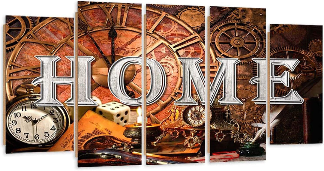 Feeby Wohnzimmer Wohnung Deko Paneel 200x100 cm Braun_b, Deko Paneel 200x100 cm Braun_b