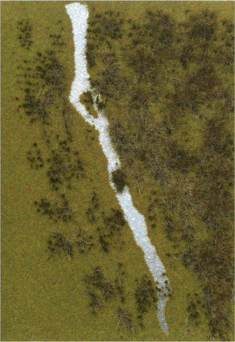 Busch 1313 - Groundcover -Bodendecker: Flusslandschaft, Medium