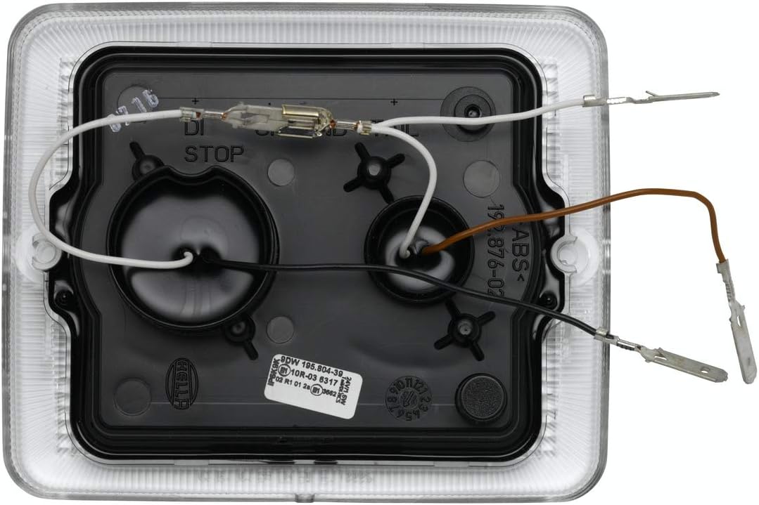 HELLA - Lichtscheibe, Blinkleuchte - 24V - 9DW 195 804-391