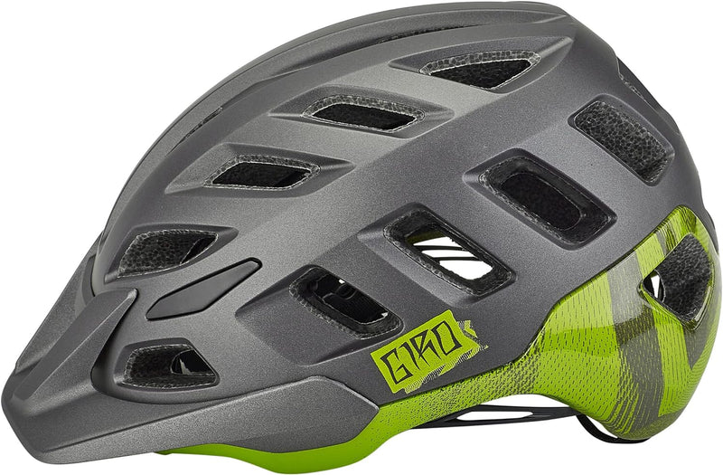 Giro Unisex – Erwachsene Radix L Matte Met Black/Ano Lime 22, L Matte Met Black/Ano Lime 22