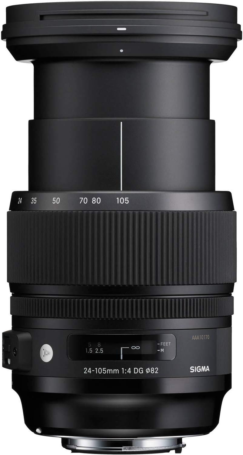Sigma 24-105mm F4,0 DG OS HSM Art Objektiv für Nikon F Objektivbajonett für Nikon Single, für Nikon
