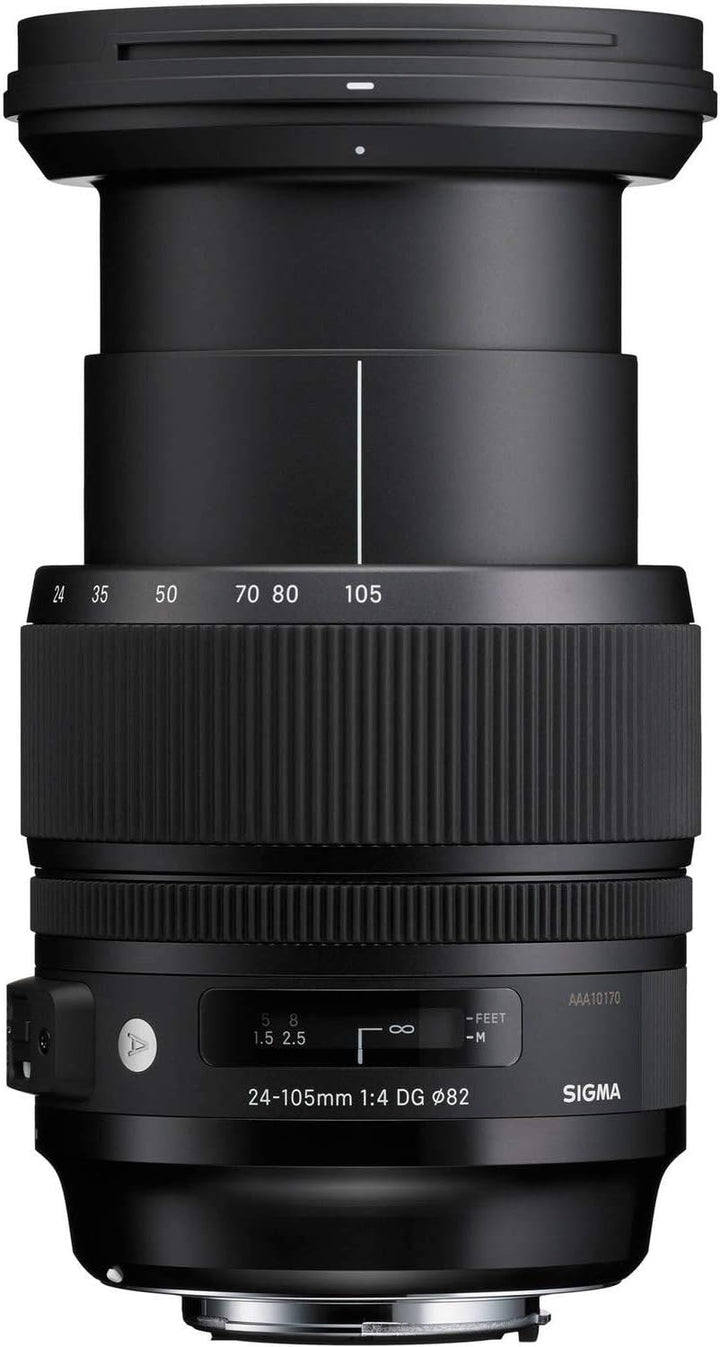 Sigma 24-105mm F4,0 DG OS HSM Art Objektiv für Nikon F Objektivbajonett für Nikon Single, für Nikon