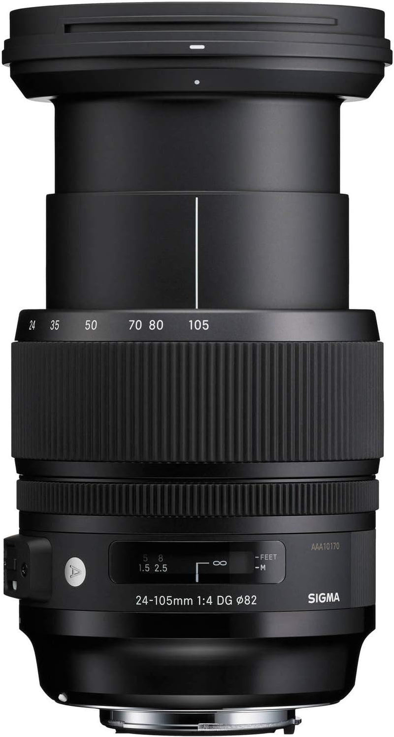 Sigma 24-105mm F4,0 DG OS HSM Art Objektiv für Nikon F Objektivbajonett für Nikon Single, für Nikon
