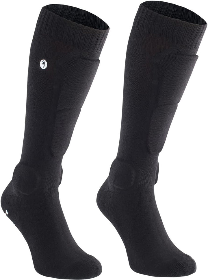 Ion BD-Sock Fahrrad Schienbein Protektorensocken schwarz 2024 39-42 Schwarz, 39-42 Schwarz