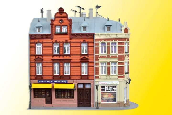 Kibri 38355 - H0 Eckhaus am Hanseplatz