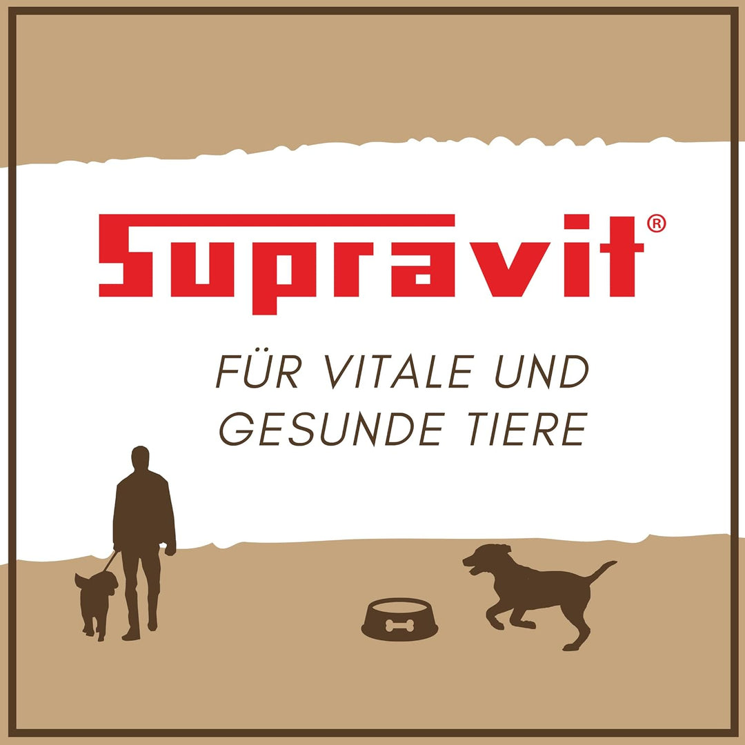 SUPRAVIT Hundefutter trocken Getreidefrei 15kg | Lamm und Kartoffeln | hohe Verträglichkeit | Gute A