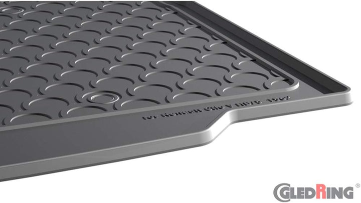 Rubbasol (Gummi) Kofferraumwanne kompatibel mit Renault Clio E HB 5-türer 2019- (Tiefe Ladeboden) Ko