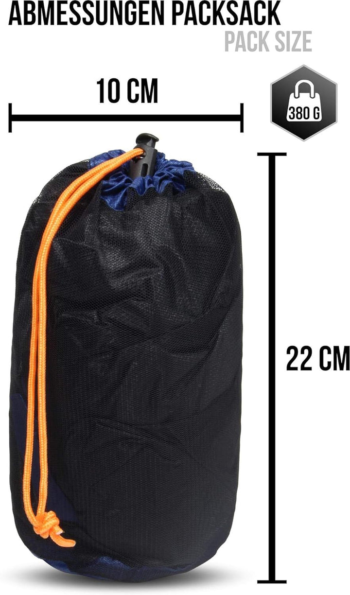 normani Schlafsacküberzug Biwaksack - 100% Wind- und wasserdicht, Atmungsaktivität: 3000 MVP (230 cm