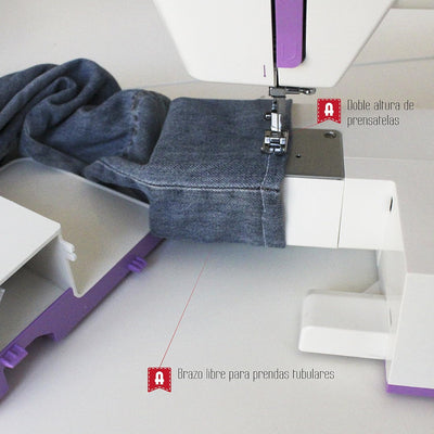 Maquina Coser Alfa Style40 Lila