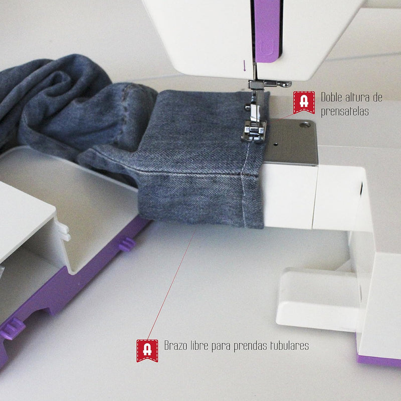 Maquina Coser Alfa Style40 Lila